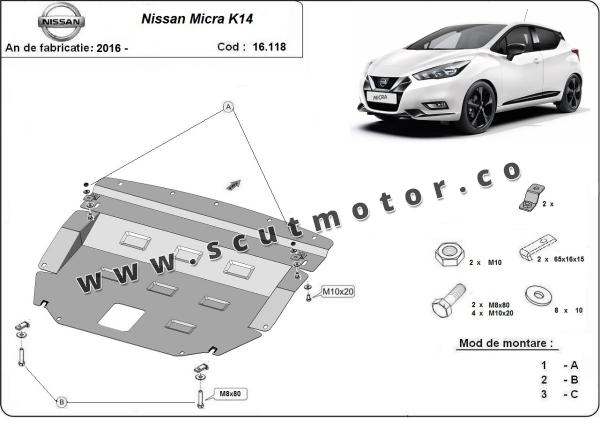 Scut motor Nissan Micra 1