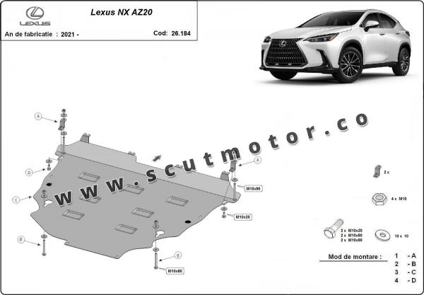 Scut motor Lexus NX AZ20 1