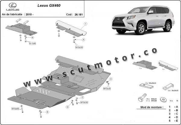 Scut motor Lexus GX460 1