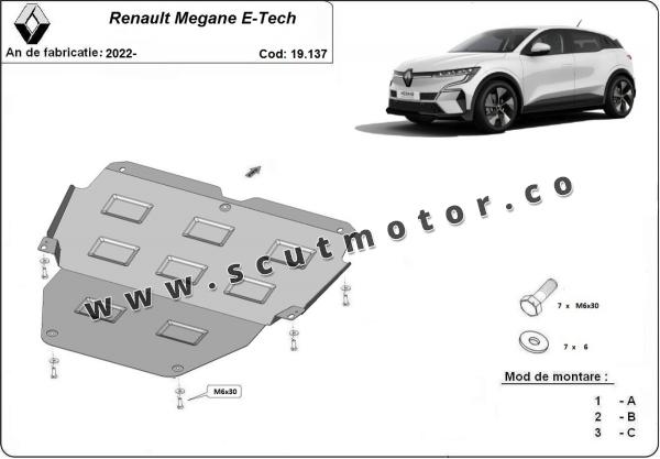 Scut motor Renault Megane E-Tech 1