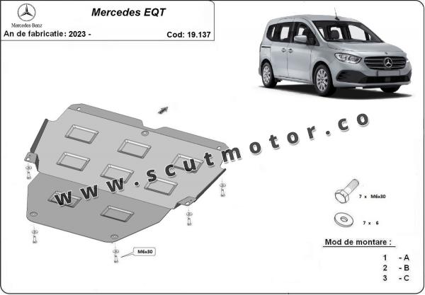 Scut motor Mercedes EQT 1