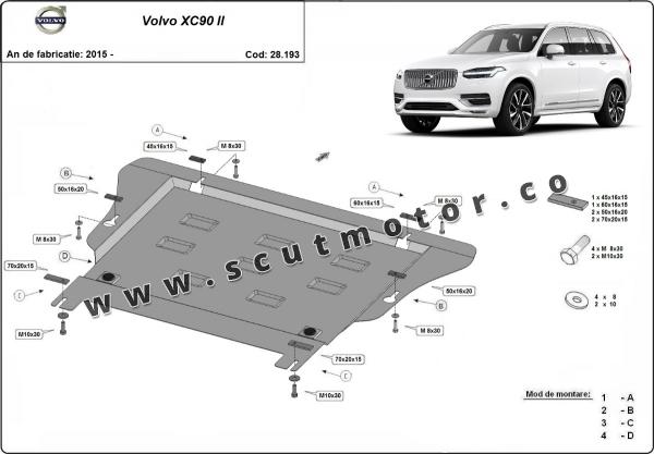 Scut motor Volvo XC90 8