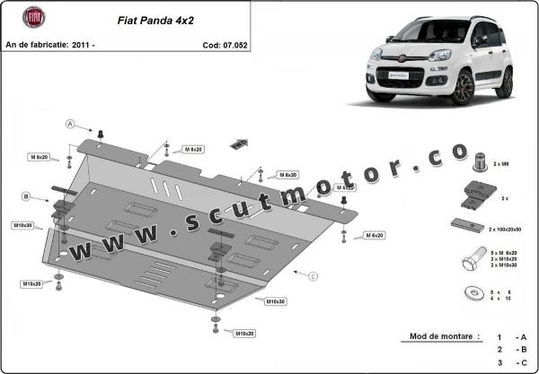 Scut motor Fiat Panda 4x2 2