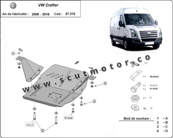 Scut motor Volkswagen Crafter 2