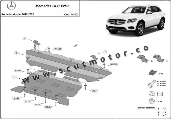 Scut motor Mercedes GLC X253 2