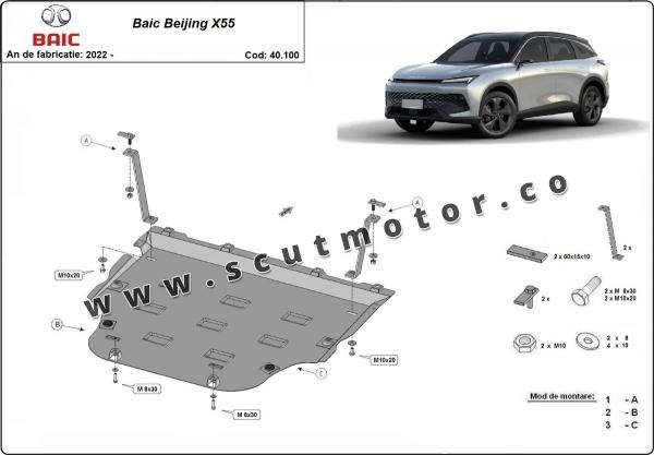 Scut Motor Baic Beijing X55 10