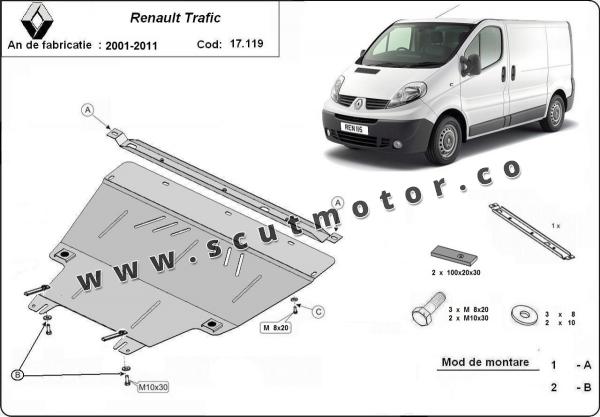 Scut motor Renault Trafic 1