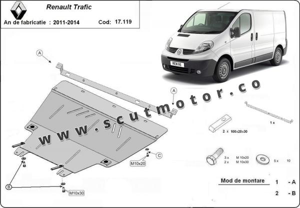 Scut motor Renault Trafic ( 2011-2014) 7