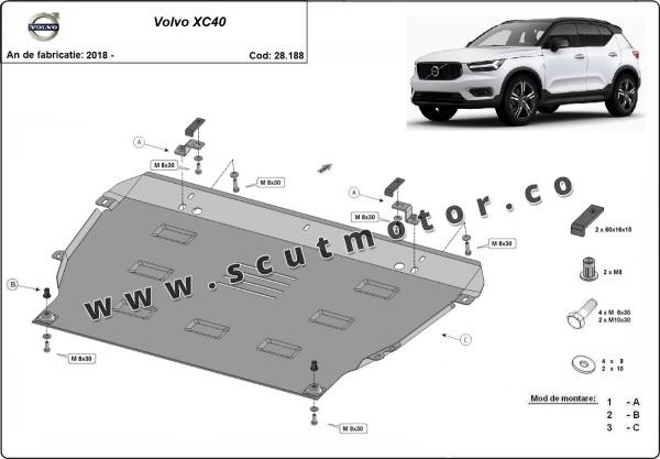 Scut Motor Volvo XC40 3