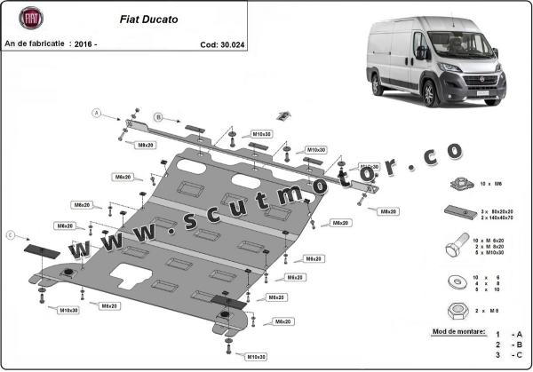 Scut motor Fiat Ducato 10