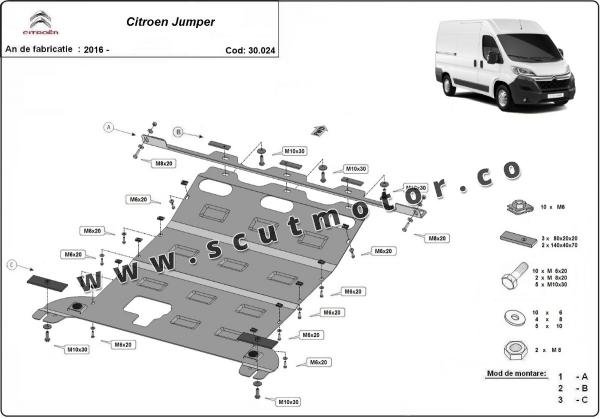 Scut motor Citroen Jumper 9