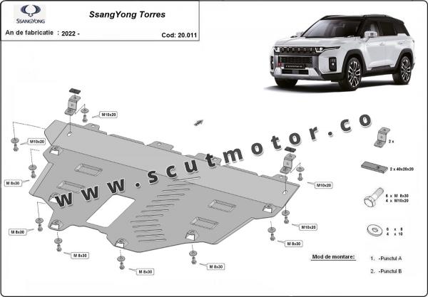 Scut motor Ssangyong Torres 11