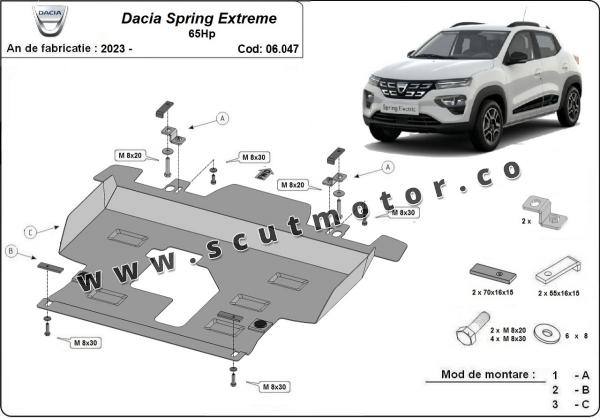 Scut motor Dacia Spring Extreme 4