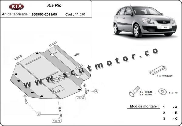 Scut motor Kia Rio 2 3