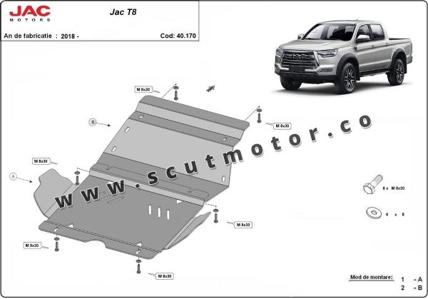 Scut motor Jac T8 3