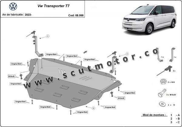 Scut motor Volkswagen Transporter T7 10