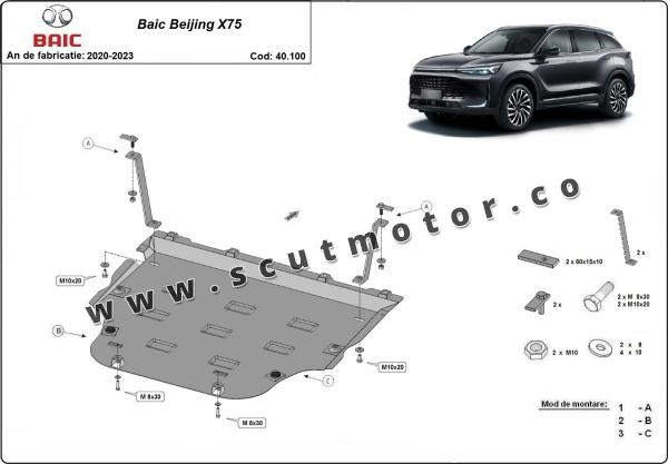 Scut Motor Baic Beijing X75 2