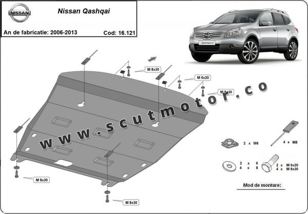 Scut motor Nissan Qashqai 11