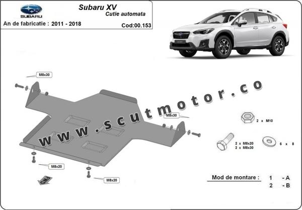 Scut cutie de viteză automată Subaru XV 4