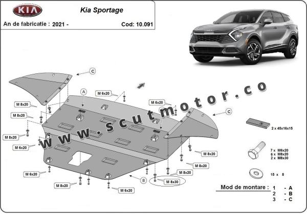 Scut motor Kia Sportage 2