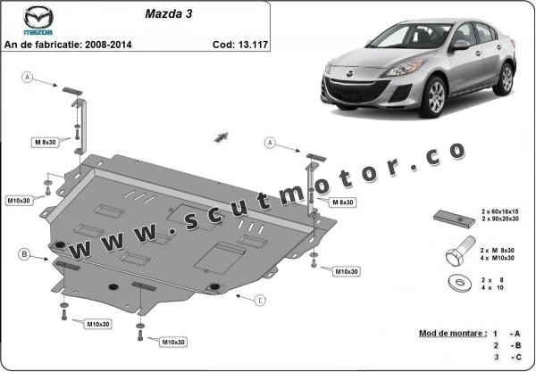 Scut motor Mazda 3 6