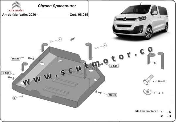 Scut rezervor AdBlue Citroen Spacetourer 6