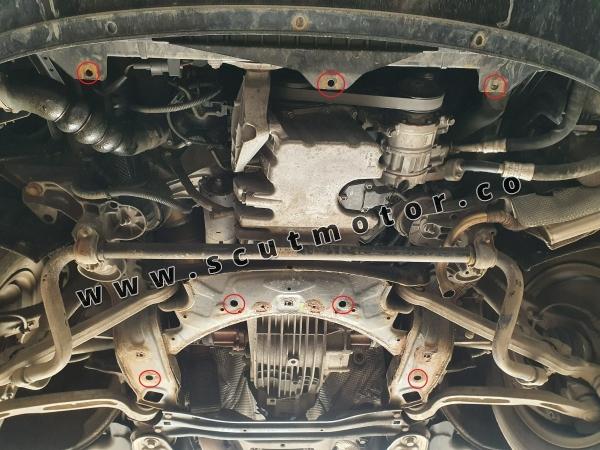 Scut motor Audi A6 cu lateral 4