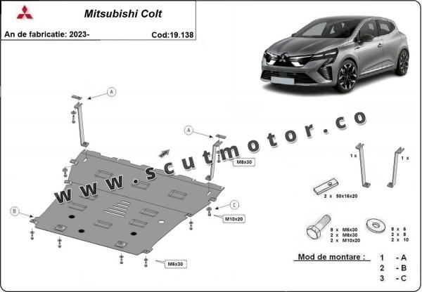 Scut motor Mitsubishi Colt 3
