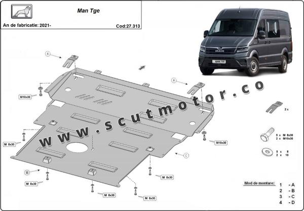 Scut motor Man TGE 3