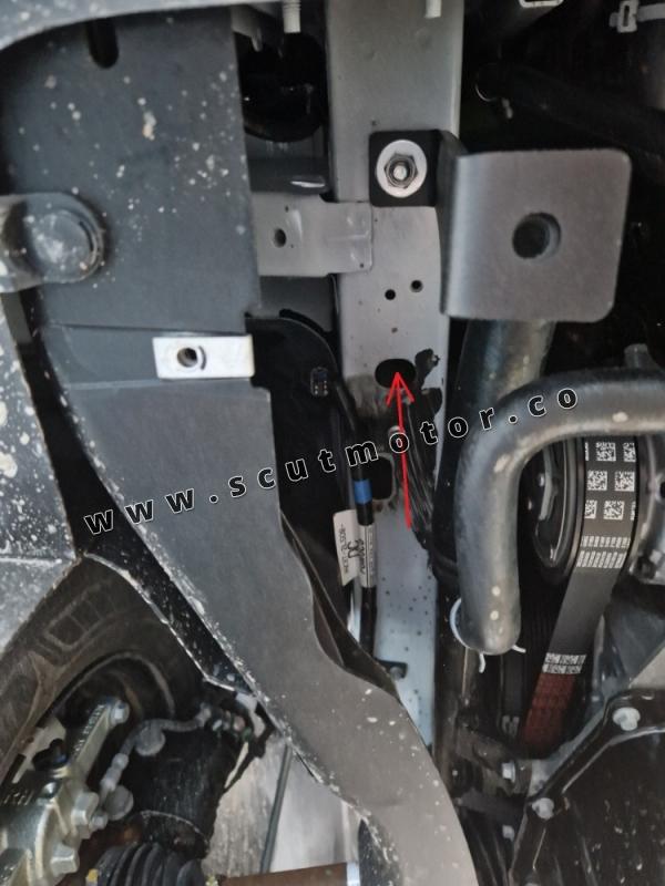 Scut motor galvanizat Ford Transit Custom 8