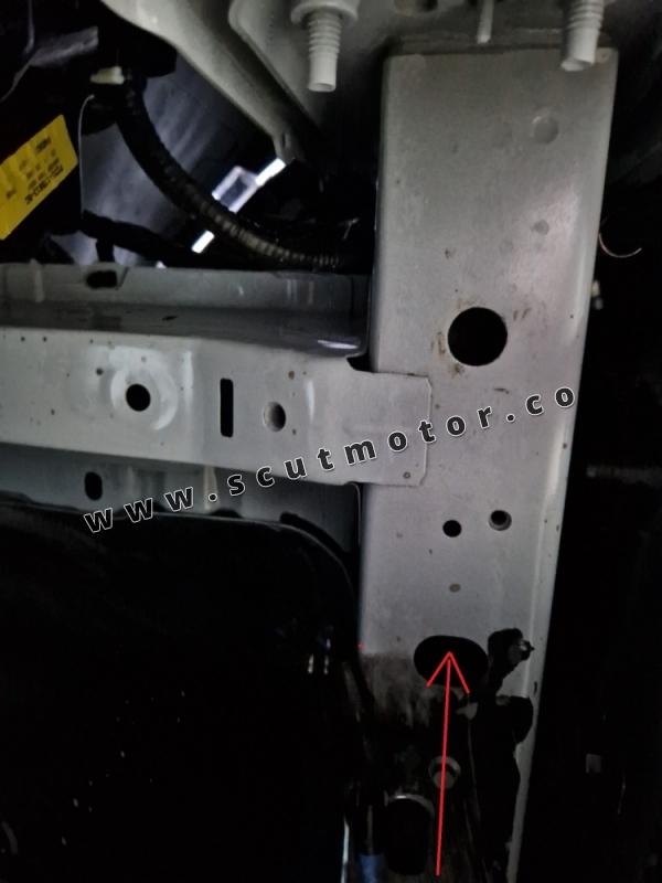 Scut motor galvanizat Ford Transit Custom 7