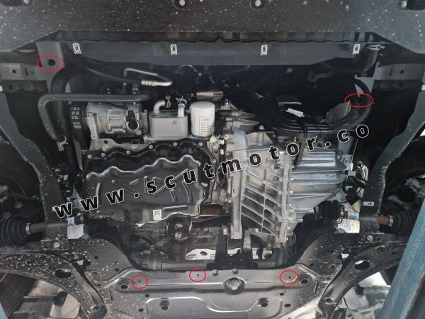 Scut motor galvanizat Ford Transit Custom 4