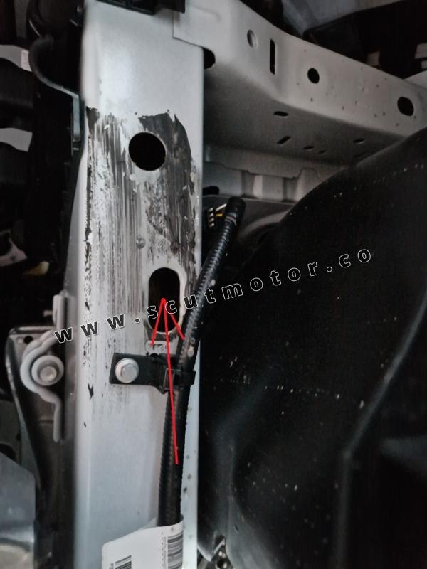 Scut motor galvanizat Ford Transit Custom 5