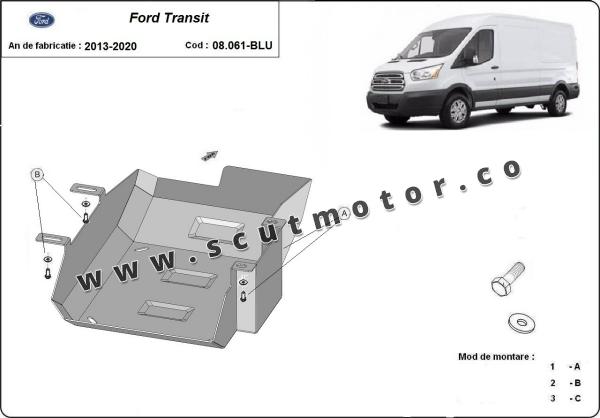 Scut rezervor AdBlue Ford Transit 3