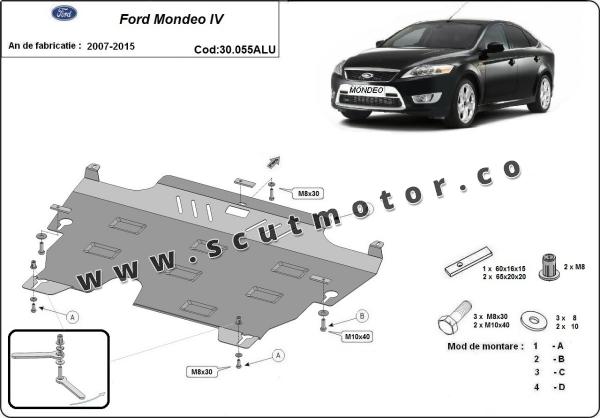 Scut motor din aluminiu Ford Mondeo 4 3