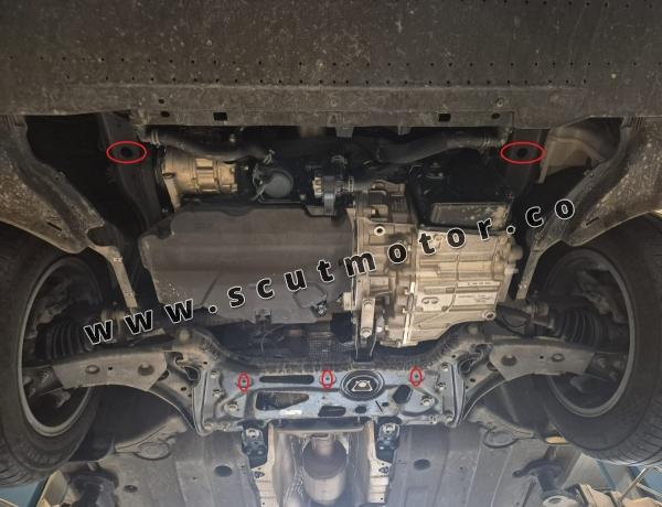 Scut motor din aluminiu VW Caddy 4