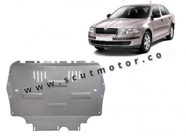 Scut motor din aluminiu Skoda Octavia 2 1