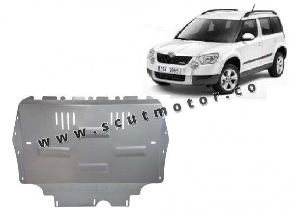 Scut motor și cutie de viteză din aluminiu Skoda Yeti 1