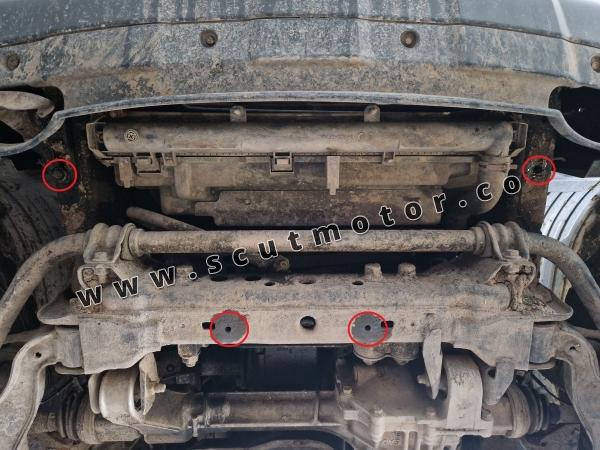 Scut radiator din aluminiu Nissan Navara 4