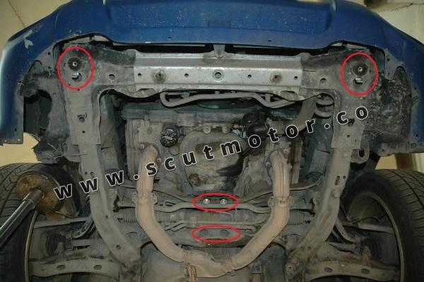 Scut motor din aluminiu Subaru Forester 2 4