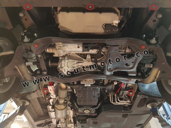Scut motor din aluminiu Mercedes Vito W447 4