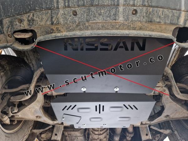 Scut motor din aluminiu Nissan Navara 8