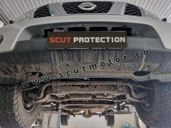 Scut motor din aluminiu Nissan Navara 6