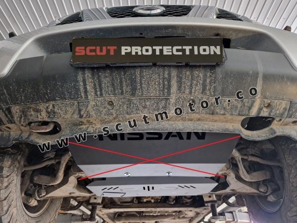 Scut motor din aluminiu Nissan Navara 10