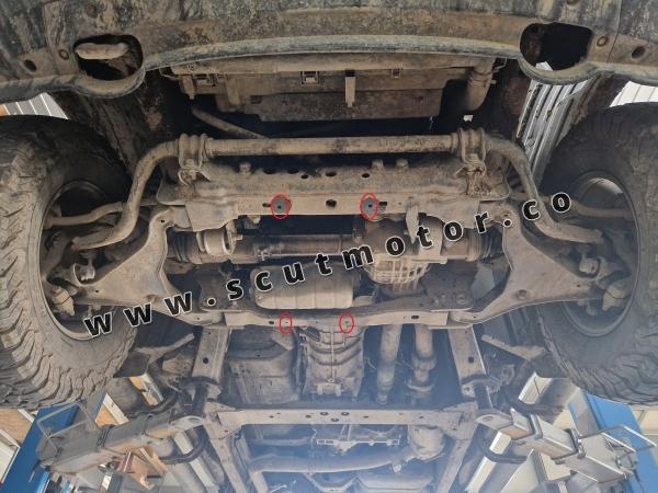 Scut motor din aluminiu Nissan Navara 4