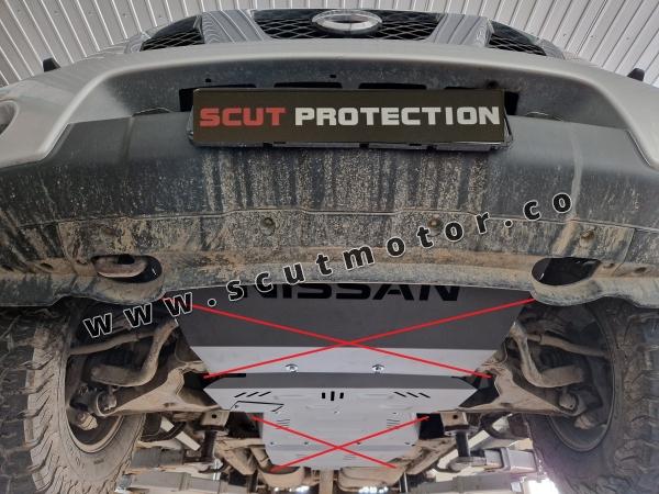 Scut motor din aluminiu Nissan Navara 11