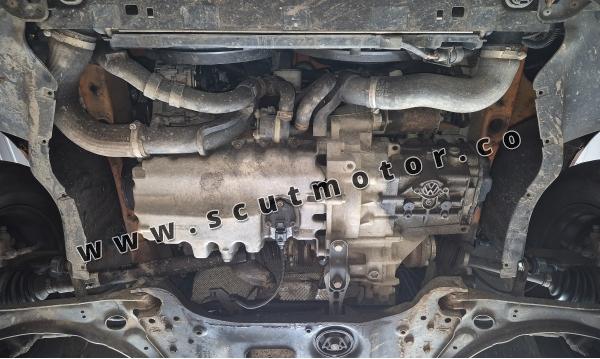 Scut motor din aluminiu Skoda Superb II 4