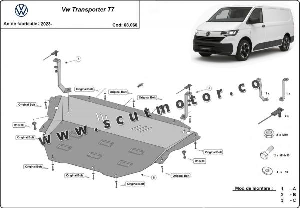 Scut motor Volkswagen Transporter T7 3