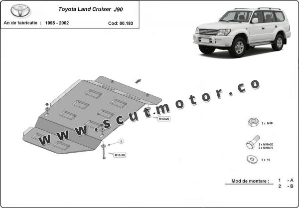 Scut cutie de viteză Toyota Land Cruiser  j90 3