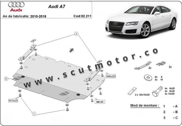 Scut motor Audi A7 3